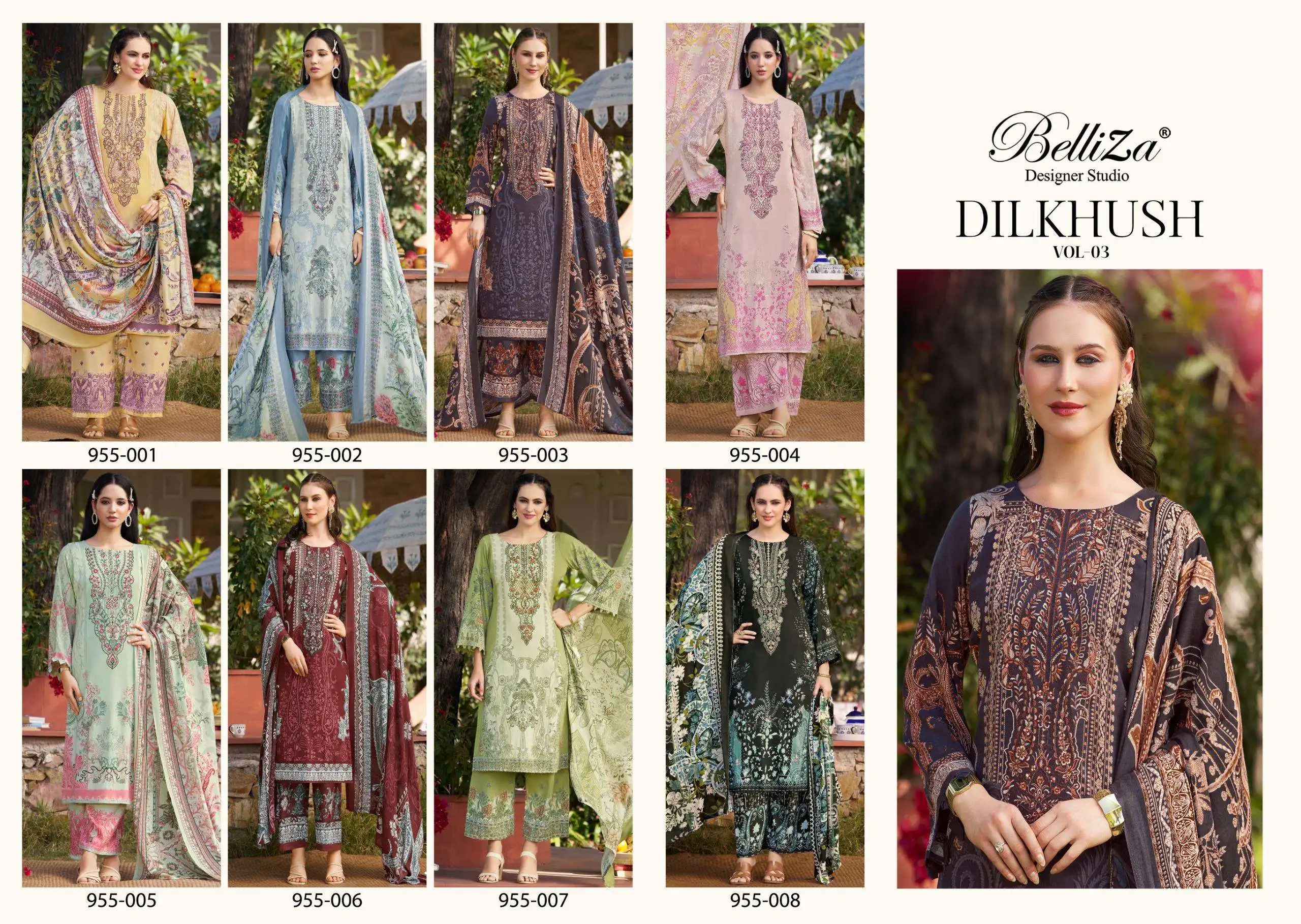 Belliza Designer Studio Dilkhush Vol 3