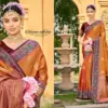 Bunawat Kankallalli Soft Silk Woven Work Wedding Wear Saree Collection