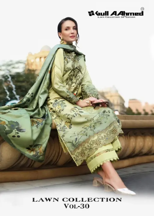 gullAhmed Lawn Vol 30