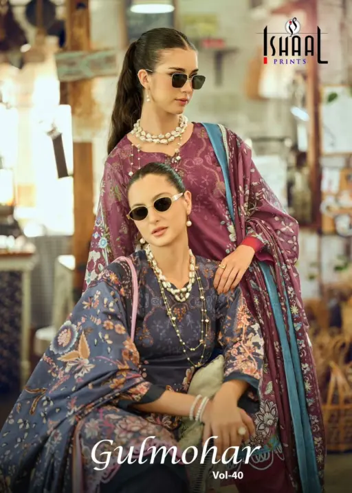 Ishaal Prints Gulmohar Vol 40