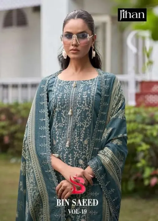 Jihan Bin Saeed Lawn Collection Vol 19