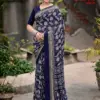 Kashvi Shabnam Vol 21 Dull Moss Foil Printed Fancy Saree Collection