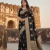 Kc 210 Soft Flowing Pure Dola Silk Saree Festival Collection