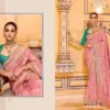 Kimora Rajmahal Banarasi Silk Border Work Festival Wear Saree Collection