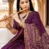 Lt Yogita Vol 2 Fandy Satin with Foil Print Festival Wear Saree Collection
