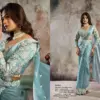 Mahotsav Selene Organza Silk with Embroidery Ready to Wear Saree