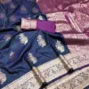 Mb 1027 Matka Soft Banarasi Silk Zari Weaving Saree Collection