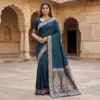 Mb 1131 Banarasi Silk Zari Weaving Saree Collection