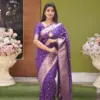 Mb 1132 Banarasi Silk Zari Weaving Saree Collection