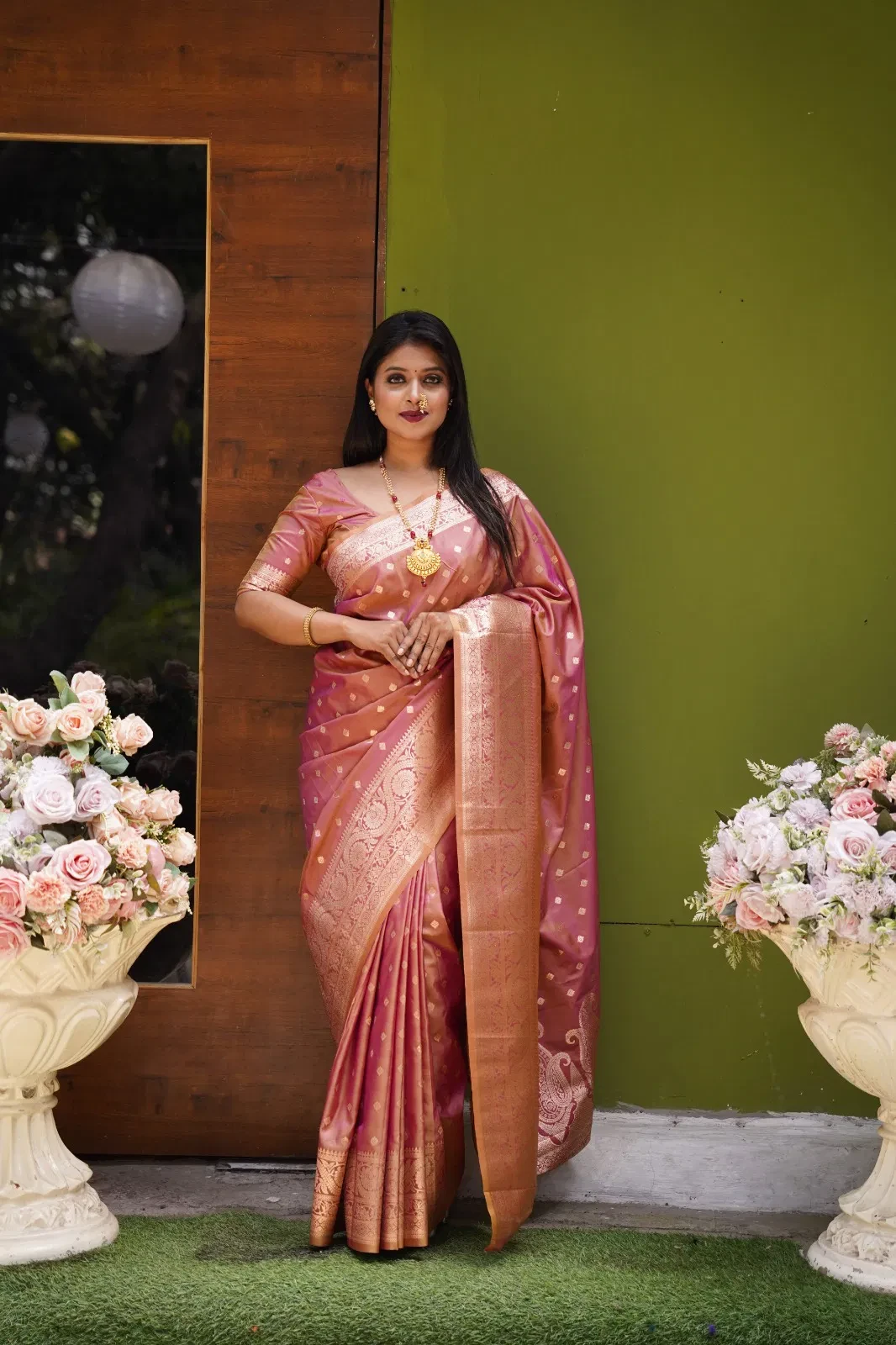 Mb 1132 Banarasi Silk Zari Weaving Saree Collection
