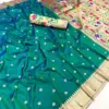 Mb 150 Paithani Silk Woven Work Traditional Saree Collection