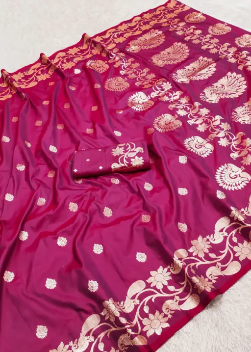 Mb 213 Banarasi Silk Zari Weaving Festival Saree Collection