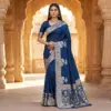 Mb 25 Gajraj Pure Banarasi Silk Zari Motifs Saree Callection