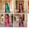 Mb 25 Gajraj Pure Banarasi Silk Zari Motifs Saree Callection
