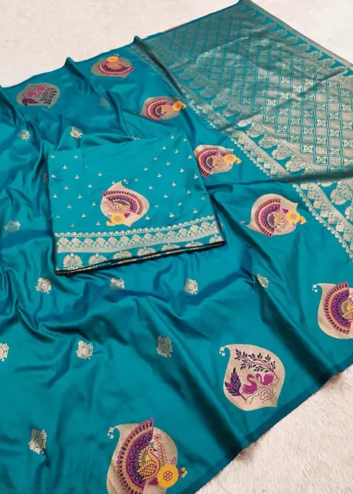 Mb 6315 Premium Banarasi Silk Zari Saree Collection