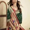 P 205 Silk Woven Work Festival Wear Saree Collection