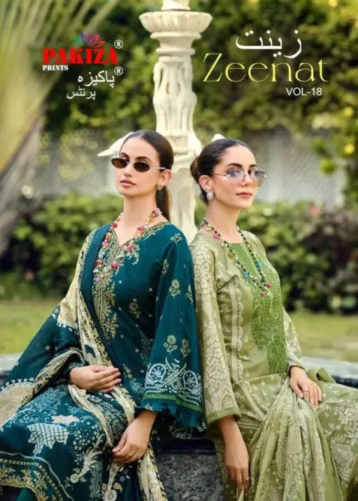 Pakiza Prints Zeenat Vol 18