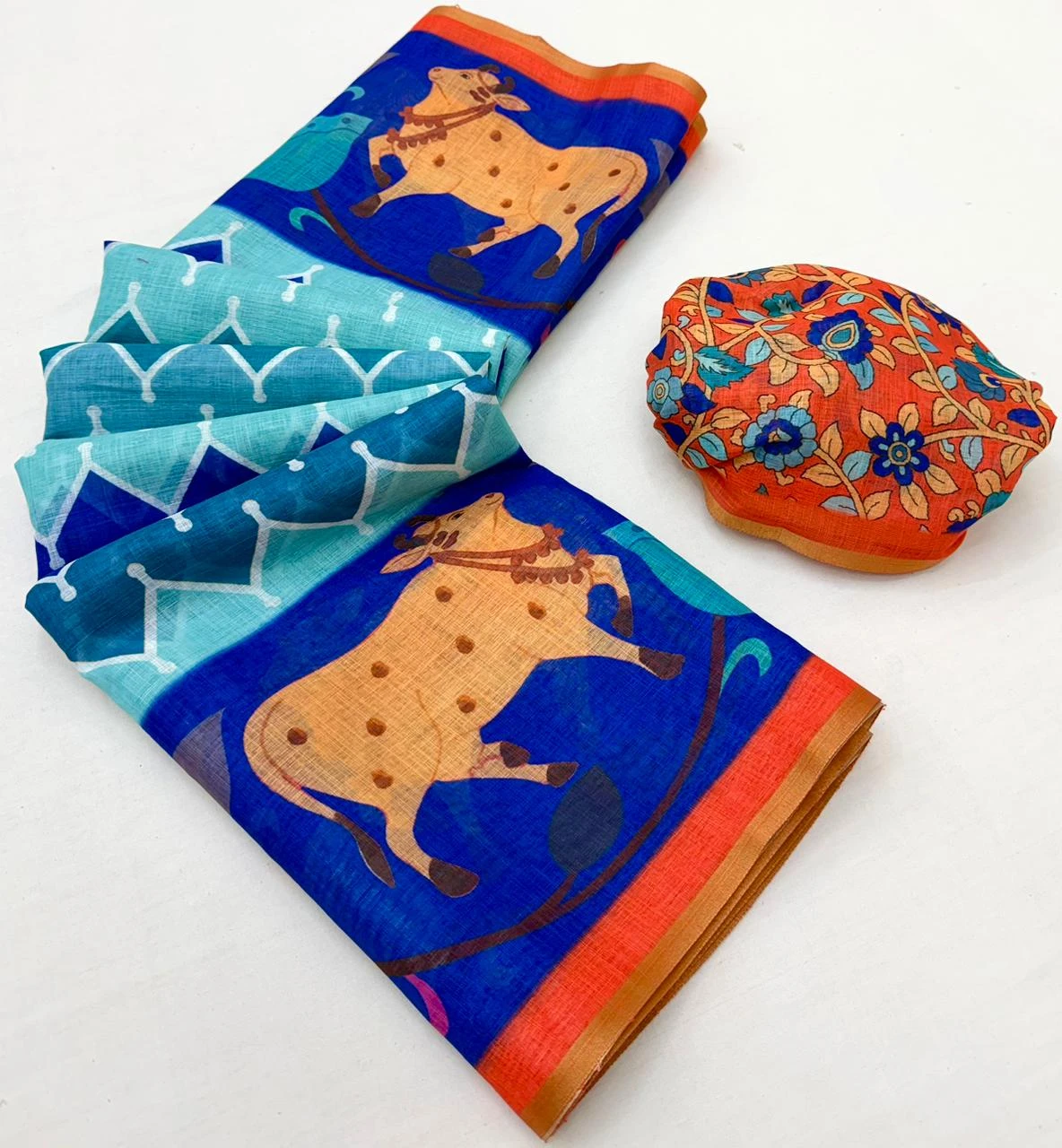 Rajyog Leena 346001 to 346007 Soft Linen Zari Border Fancy Saree Collection