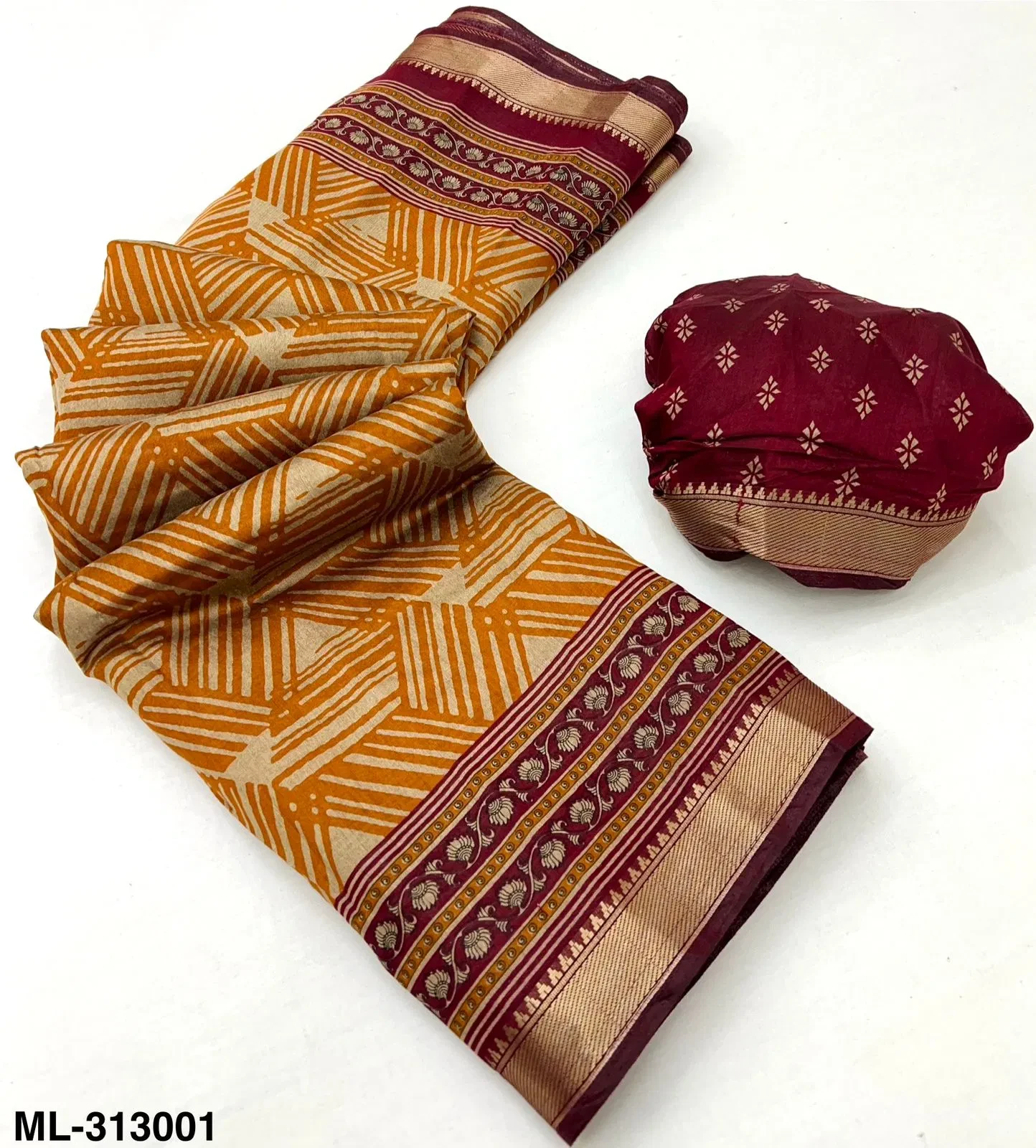 Rajyog Mul Cotton 313001 to 04 Unique Printed Saree Collection