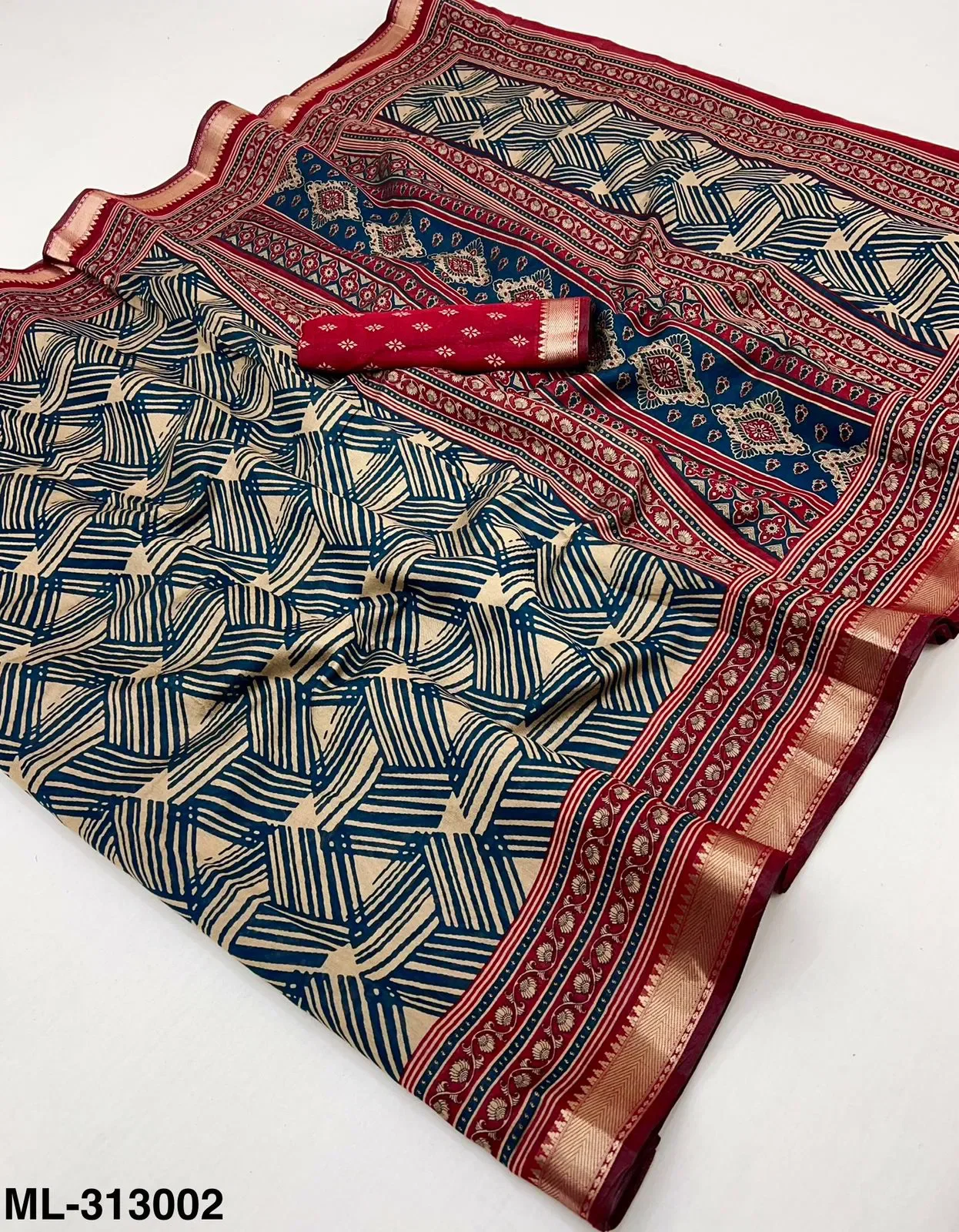 Rajyog Mul Cotton 313001 to 04 Unique Printed Saree Collection