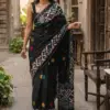 Scdf Bagru K Fancy Cotton Casual Wear Saree Collection
