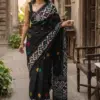 Scdf Bagru K Fancy Cotton Casual Wear Saree Collection