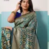 Sethnic Aavira Banarasi Silk with Zari Work Festival Wear Saree Collection