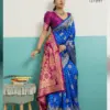 Sethnic Aavira Banarasi Silk with Zari Work Festival Wear Saree Collection