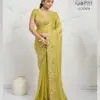 Sethnic Kaaya Verve Chiffon Velvet with Embroidered Saree Collection