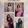 Sethnic Luminah Velvet Satin with Zarkan Border Party Wear Saree Collection