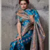 Sethnic Riyasat Makhmal Satin Silk Meenakari Traditional Wear Saree Collection