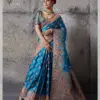 Sethnic Riyasat Makhmal Satin Silk Meenakari Traditional Wear Saree Collection