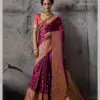 Sethnic Riyasat Makhmal Satin Silk Meenakari Traditional Wear Saree Collection