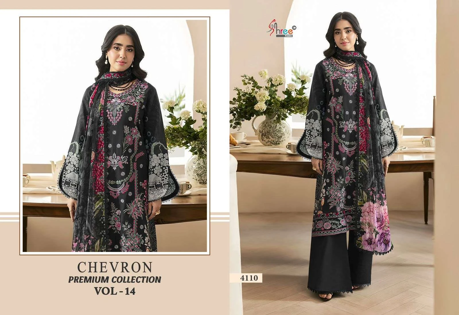 Shree Fab Chevron Premium Collection Vol 14