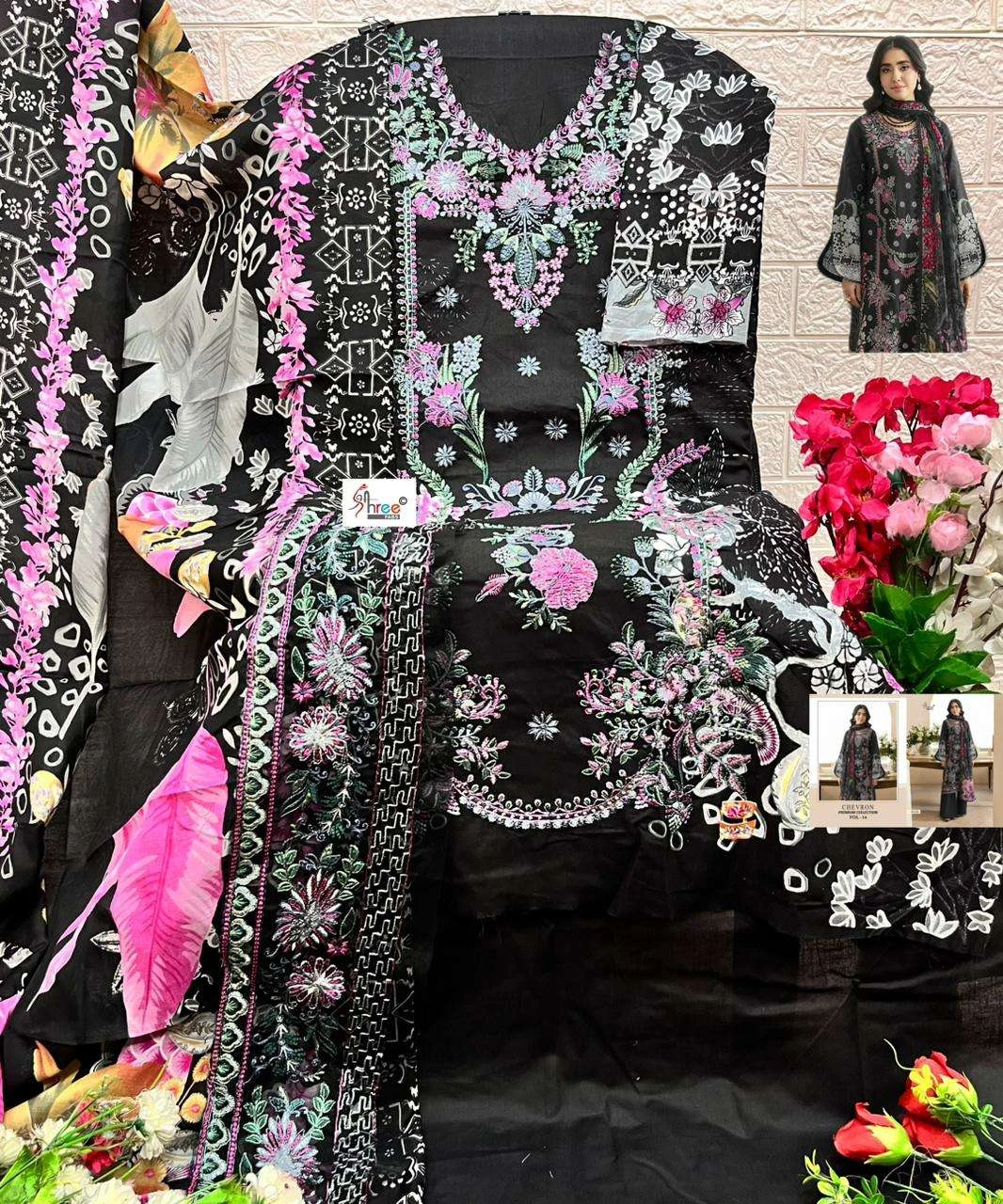 Shree Fab Chevron Premium Collection Vol 14