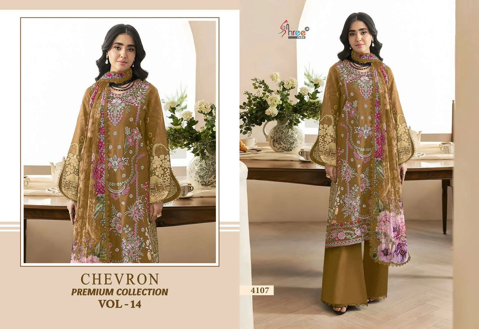 Shree Fab Chevron Premium Collection Vol 14