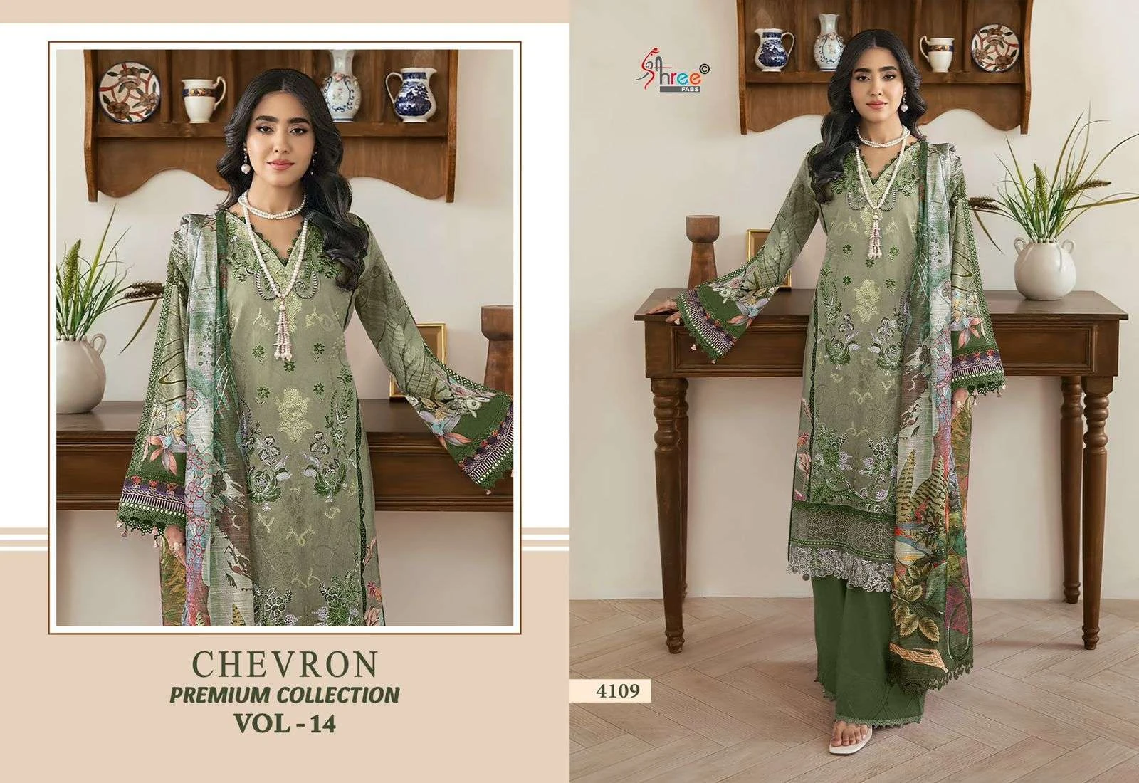 Shree Fab Chevron Premium Collection Vol 14