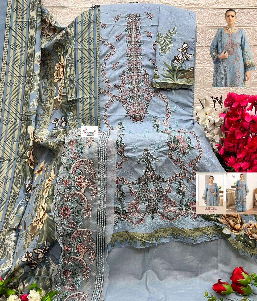 Shree Fab Chevron Premium Collection Vol 14