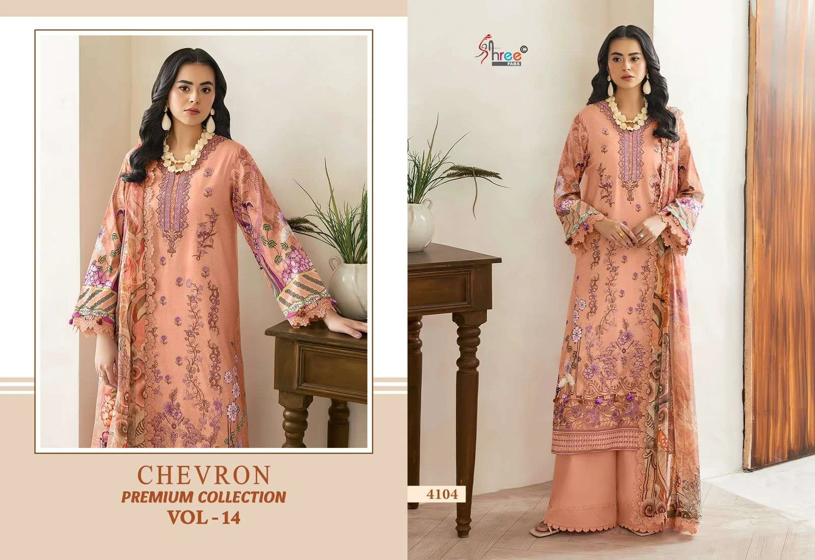 Shree Fab Chevron Premium Collection Vol 14