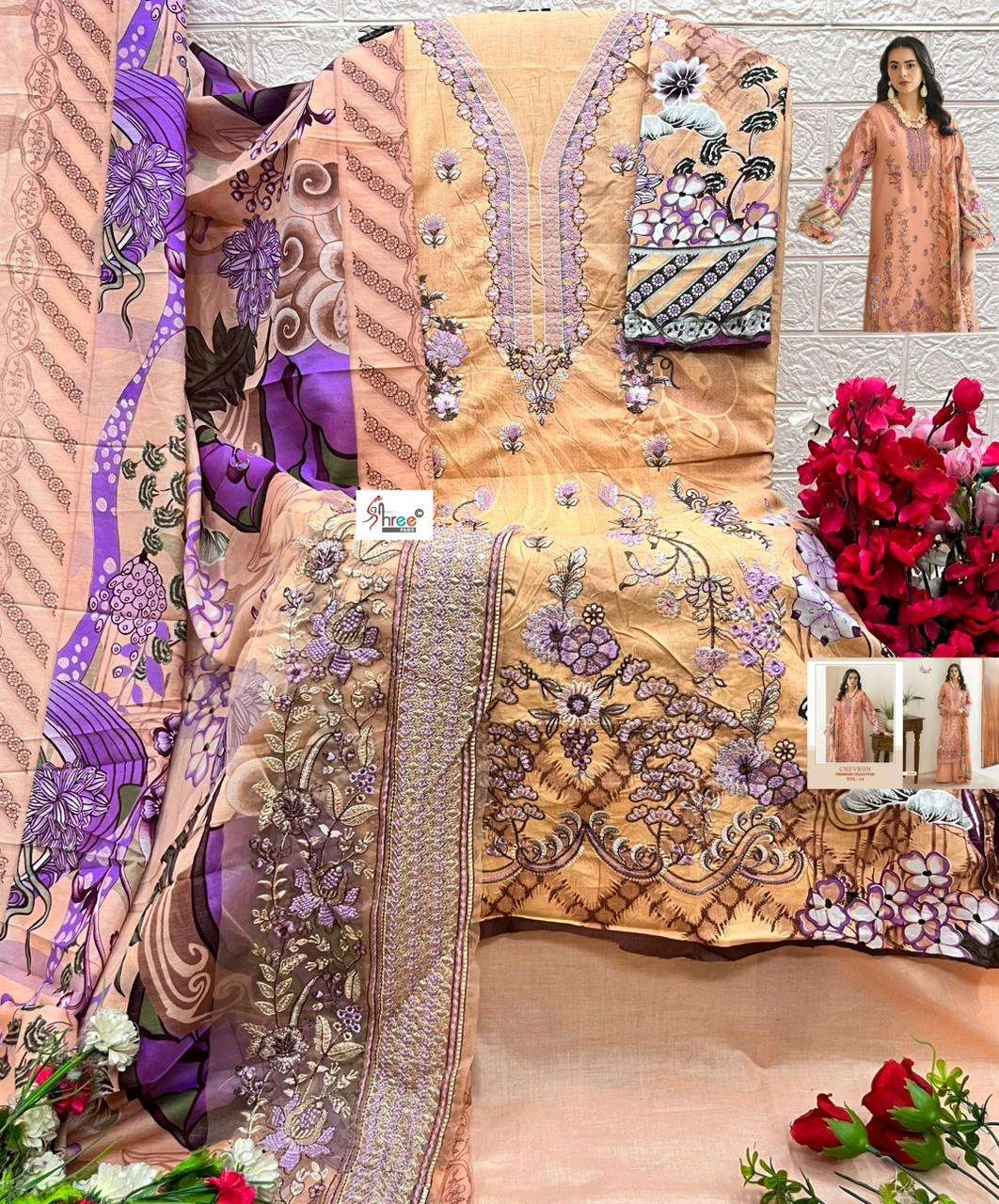 Shree Fab Chevron Premium Collection Vol 14