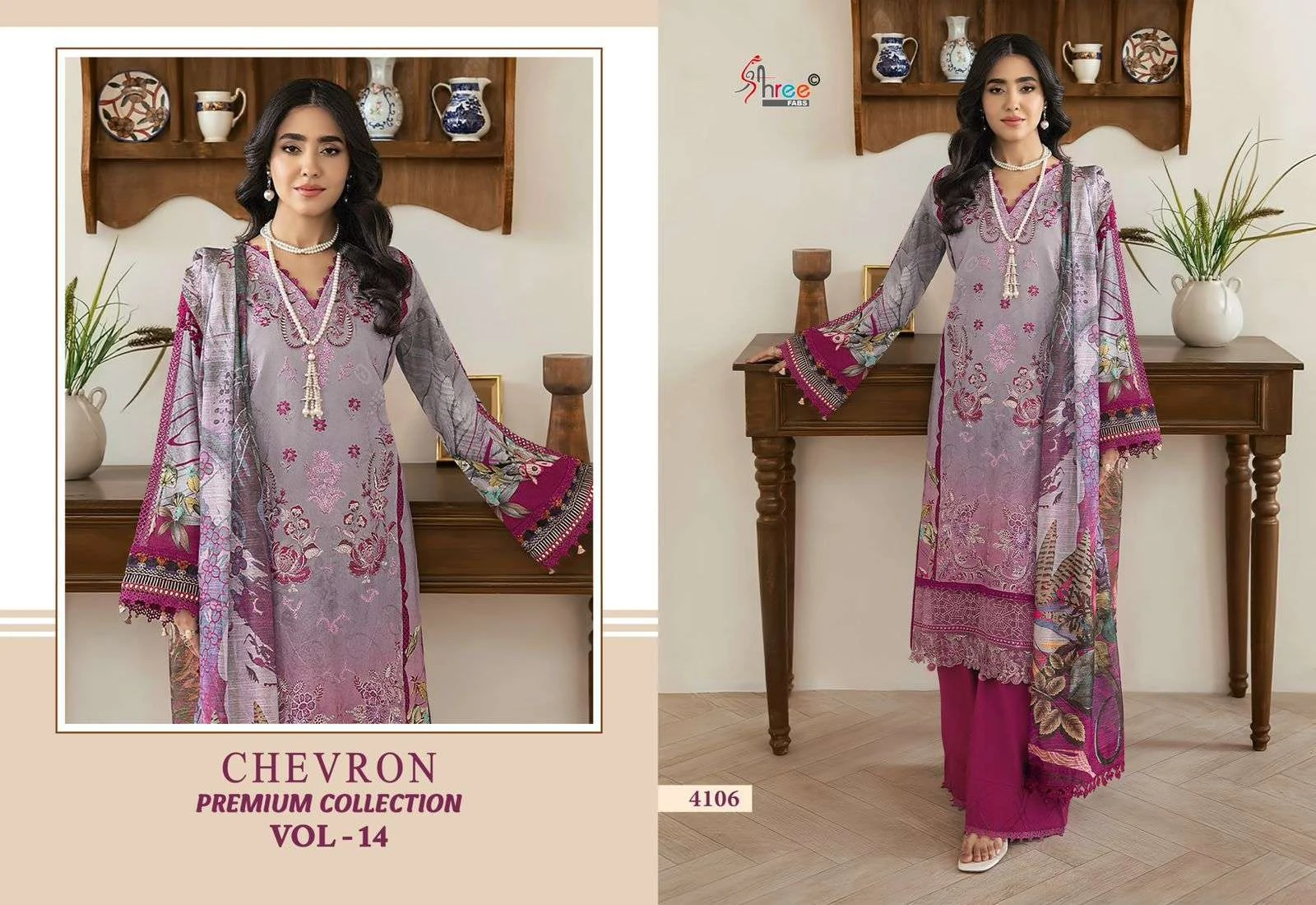 Shree Fab Chevron Premium Collection Vol 14