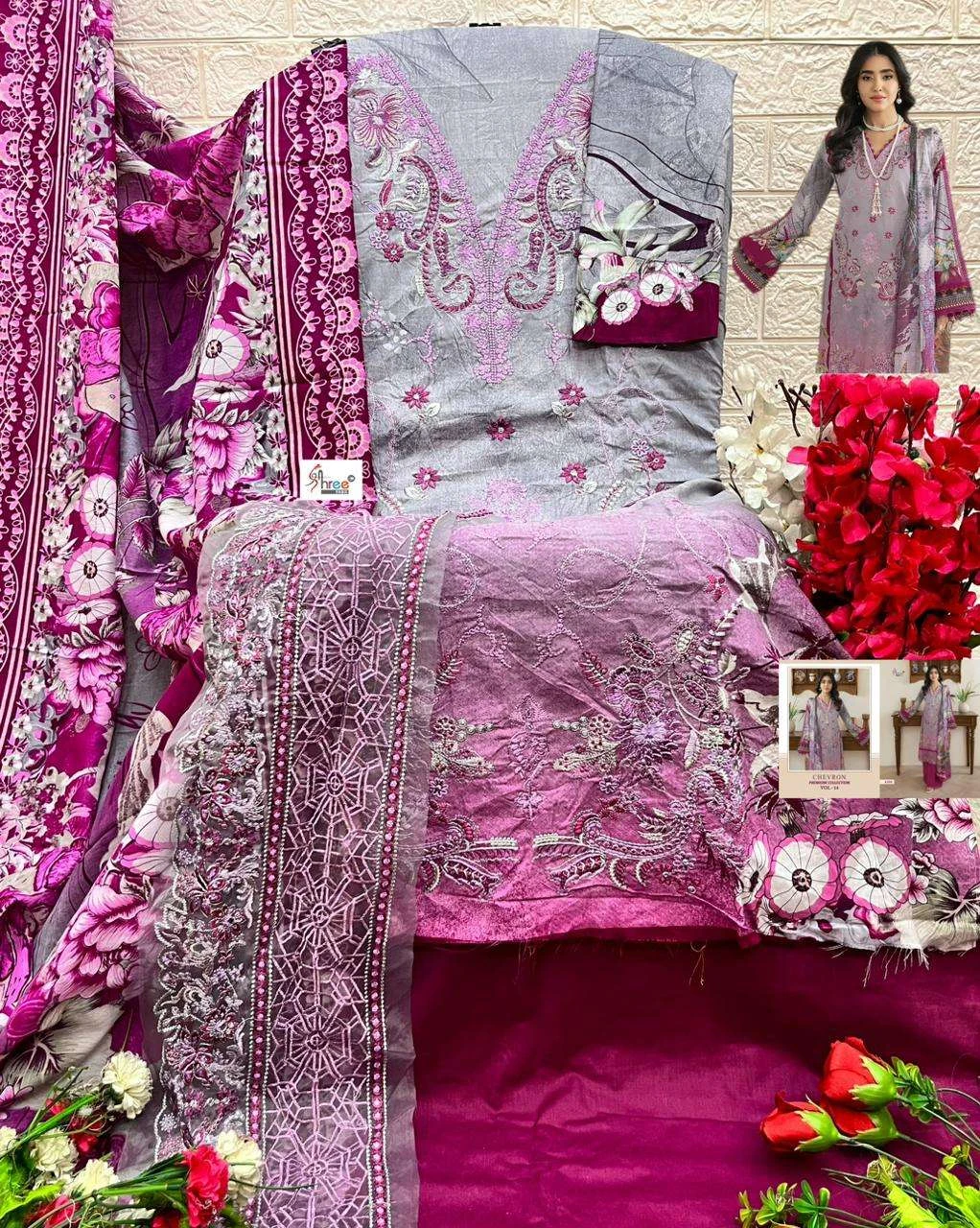 Shree Fab Chevron Premium Collection Vol 14