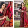 Vipul Heritage Silk Vol 14 Crepe Printed Casual Wear Saree Collection