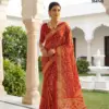 Vipul Simran 35474 a to D Georgette Casual Wear Saree Collection