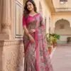 Vipul Simran 35479 a to D Georgette Casual Wear Saree Collection