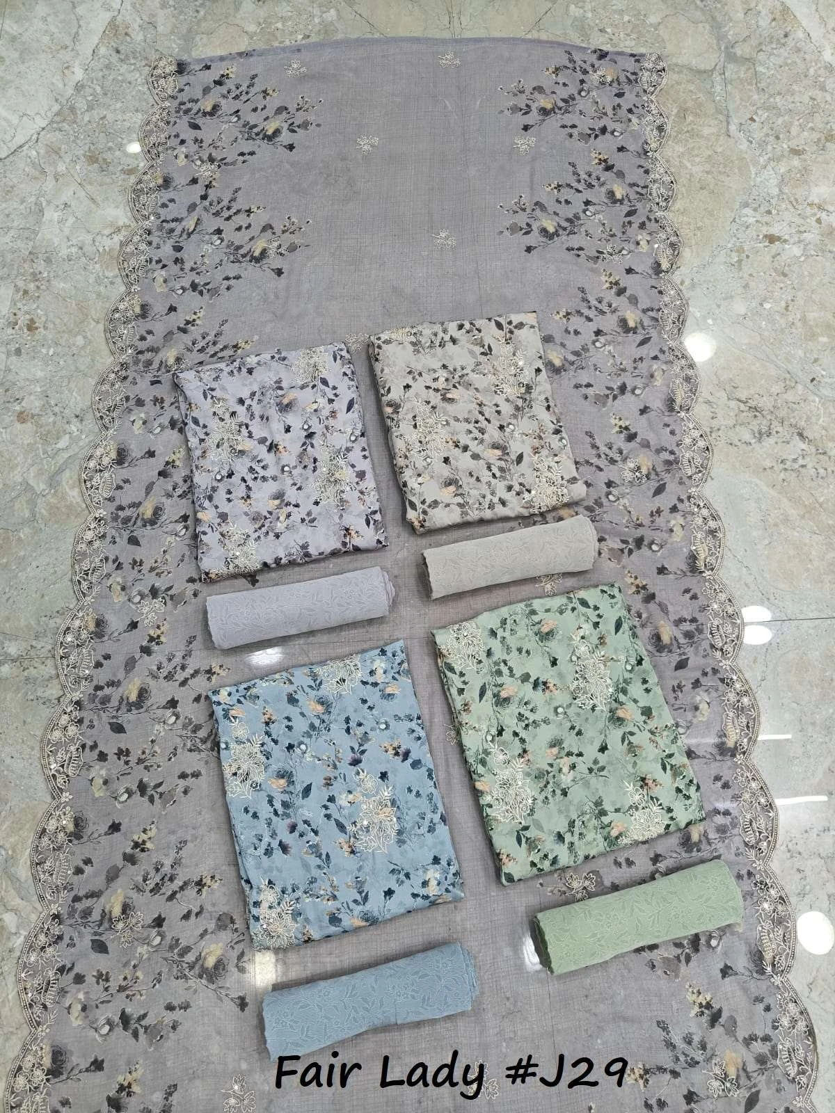 Vishwam Fabric Fair Lady Crepe