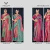 Zarkaashi Shivalika Vol 1 Nylone Tissue Festival Wear Saree Collection