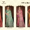 Zarkaashi Virasat Nylone Tissue Festival Wear Saree Collection