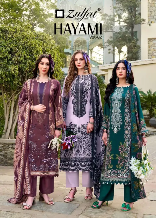 Zulfat Designer Suits Hayami Vol 2