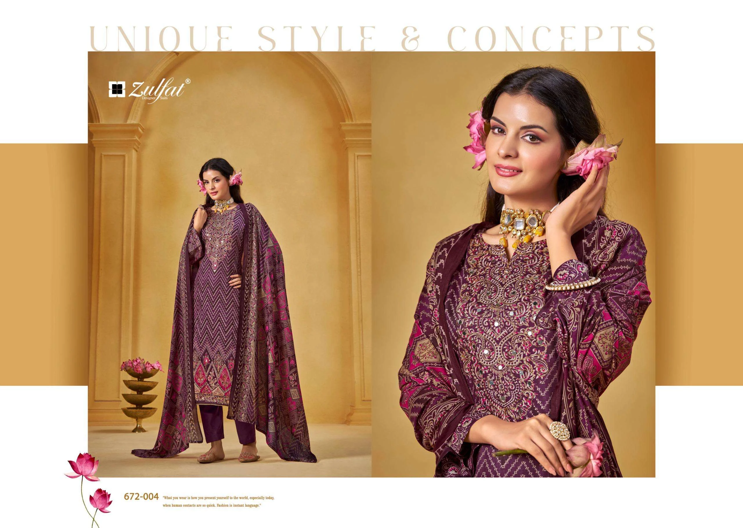 Zulfat Designer Suits S Sajni Vol 9 - Image 4